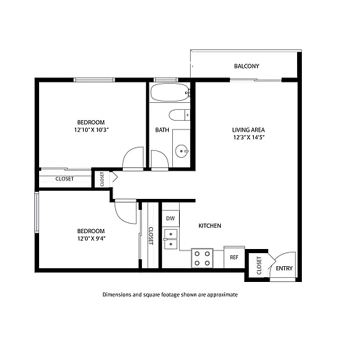 Floor plan Style D