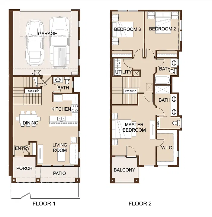 Floor plan FLOOR PLAN E