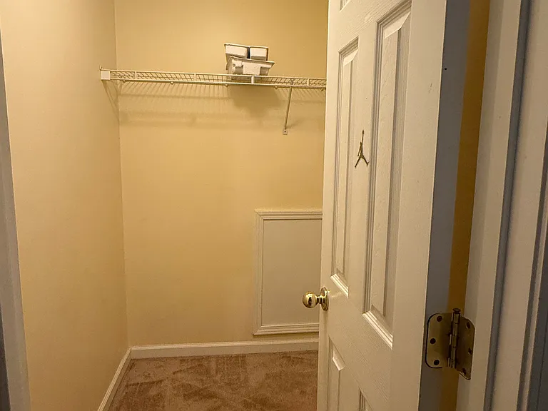 Second bedroom walk-in closet