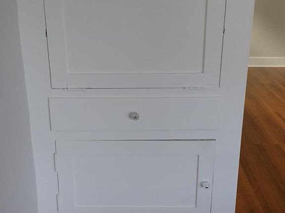 Built-in secretary desk