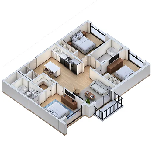 Floor plan C1
