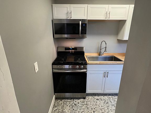 Kitchen viewed from living room