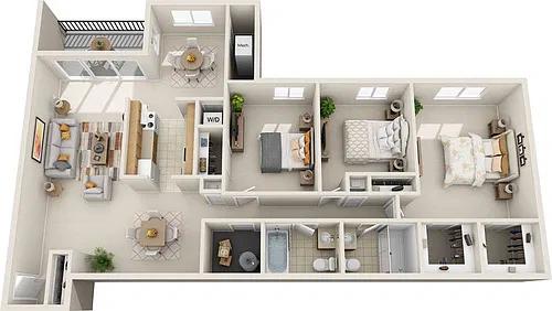 Floor plan Cambridge (CNR)