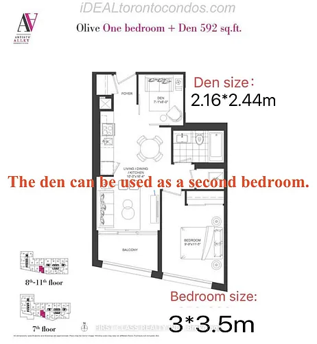 121 Saint Patrick St #1109 Photo 1