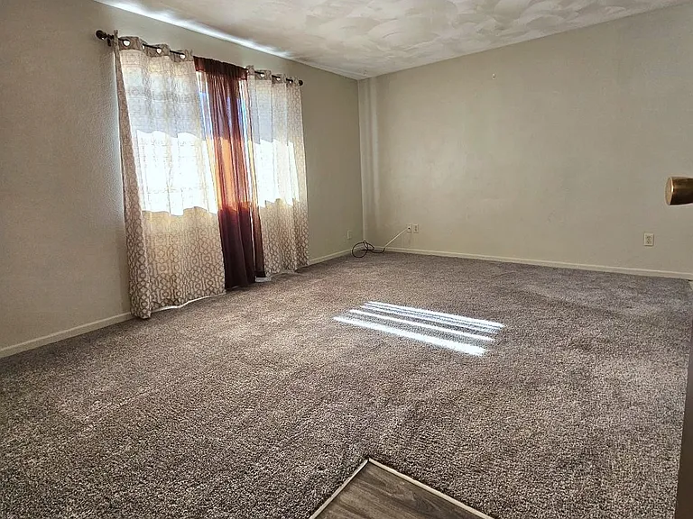 Living room view from front door