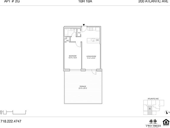 2nd image of 200 Atlantic Ave APT 2G