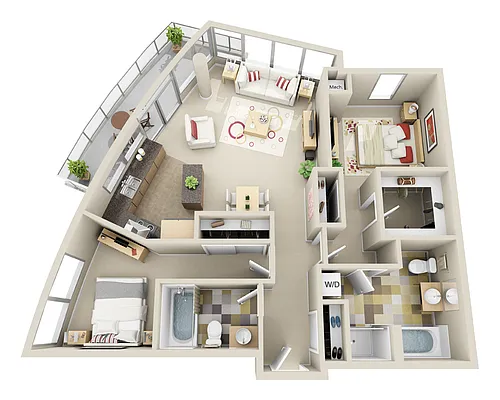 Floor plan Club 10s