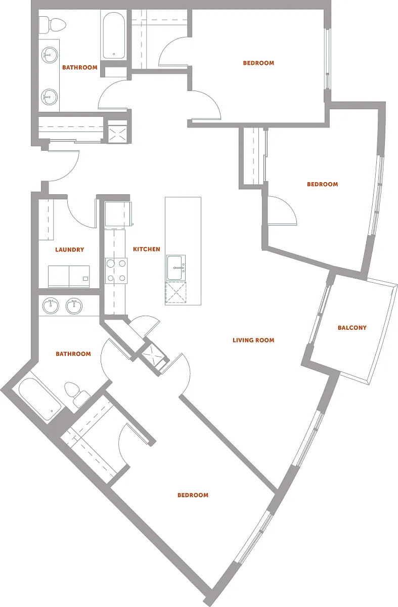 Floor plan C2 Series 33
