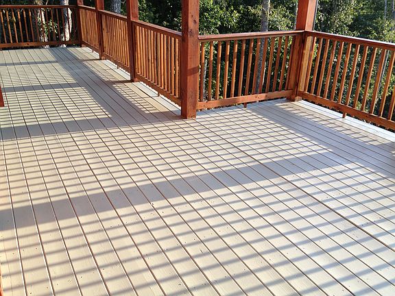 Covered Back Porch View 1