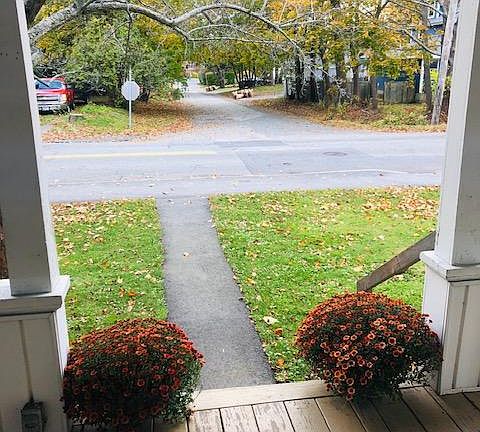 View from front porch