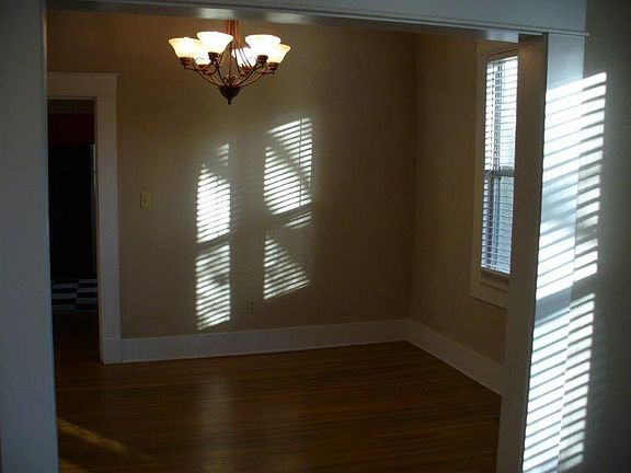 Dining room from living