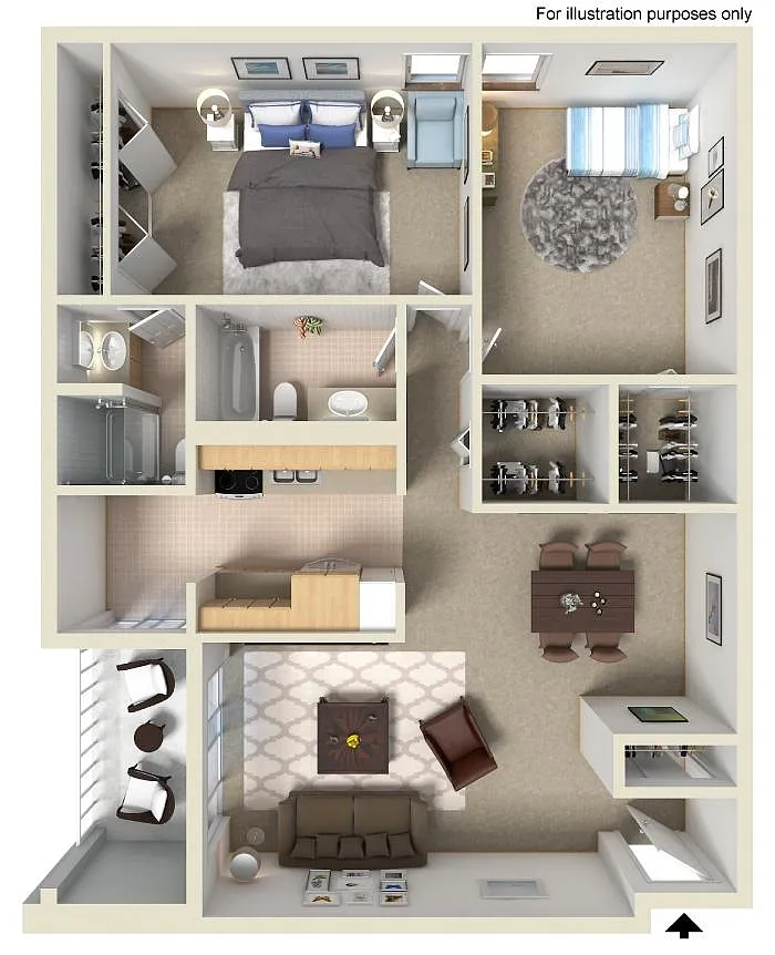 Floor plan 2AWD91