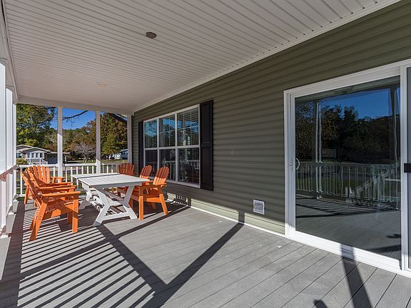 Deep covered porches