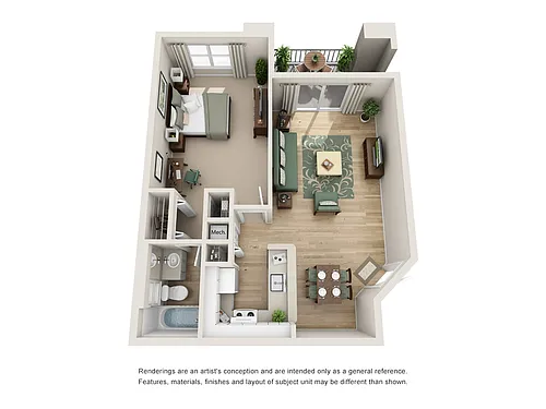 Floor plan Sabal
