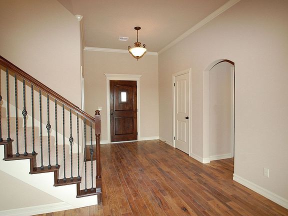 Hardwoods in entry