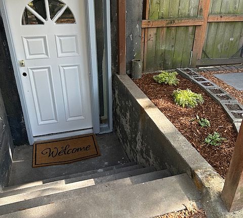 Basement entrance