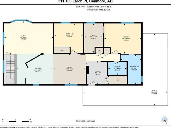 511 Larch Pl, Canmore, AB T1W 1R9