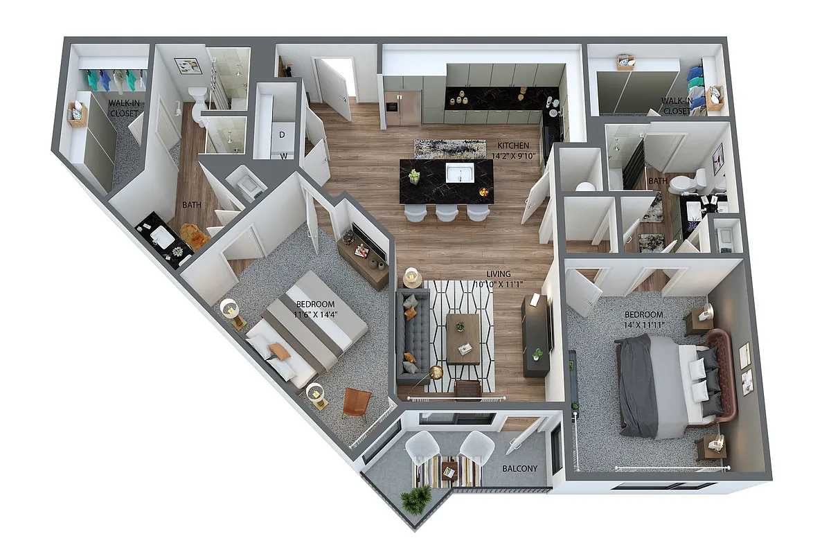 Floor plan B1