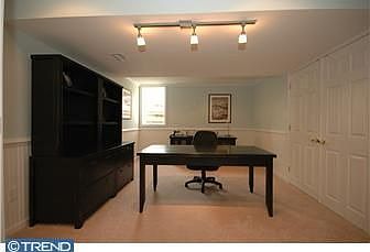 Pottery Barn Office with egress