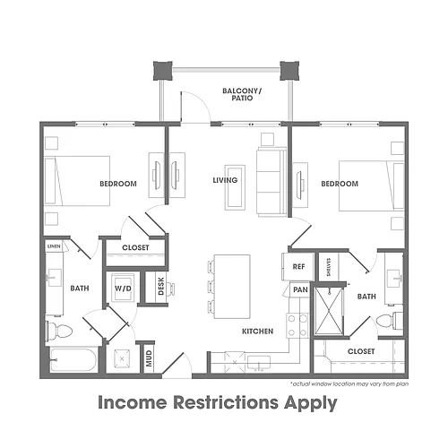Floor plan B1.P8