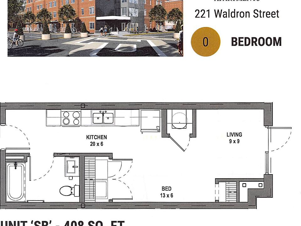 2nd image of 221 Waldron St #103