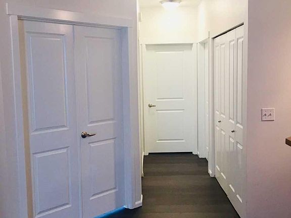 Hall: guest bedroom, pantry, laundry closet, guest bath and master bedroom