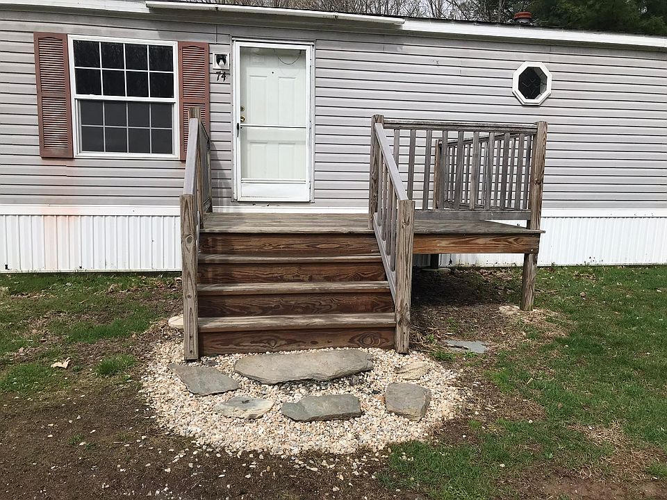 Front entrance and deck