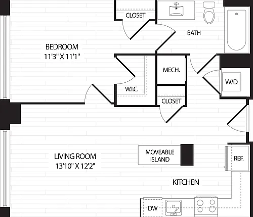 Floor plan A7