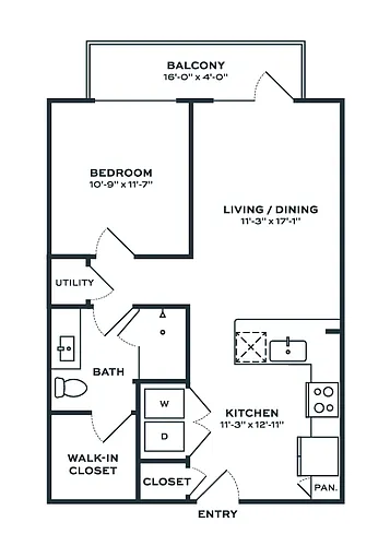Floor plan A1B