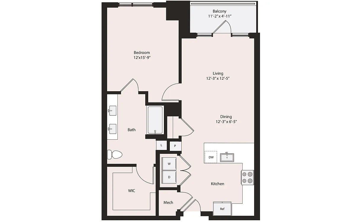 Floor plan A2-4 Type A