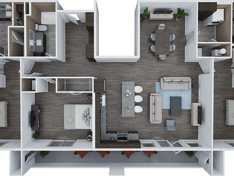 H2 - Three Bedroom, Three Bath H2 - Three Bedroom, Three Bath