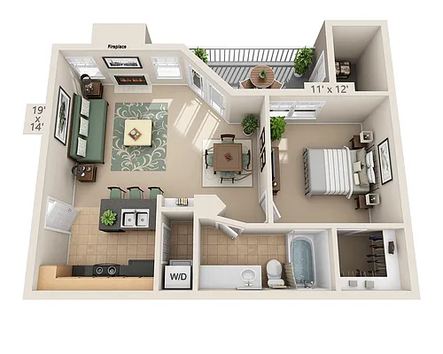 Floor plan The Cleary