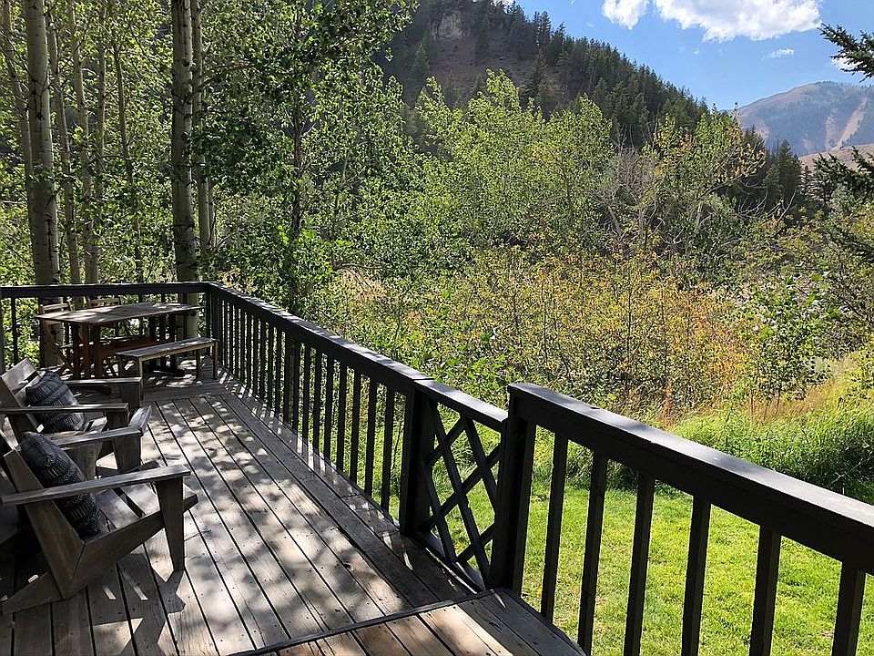 Path through aspens to river