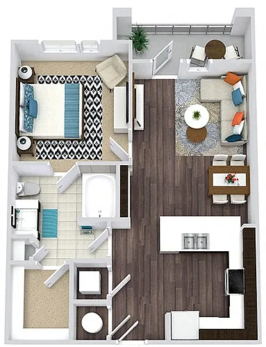 Floor plan Edna