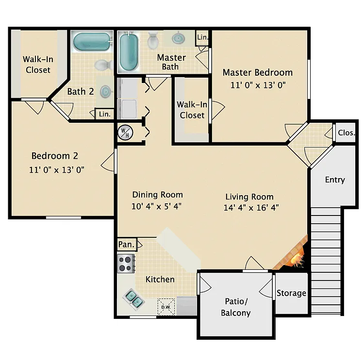 Floor plan Bermuda Platinum