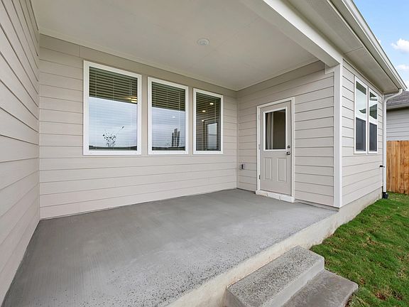 Covered patio