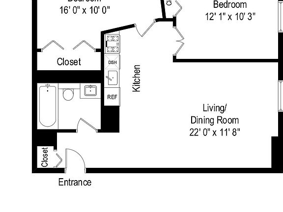 2nd image of 150 W 51st St APT 723