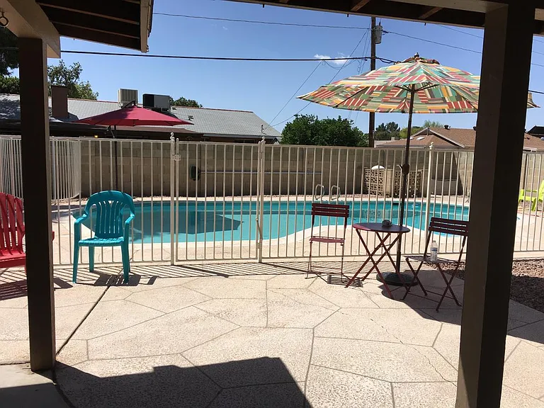 pool deck