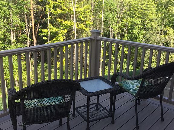 View from deck