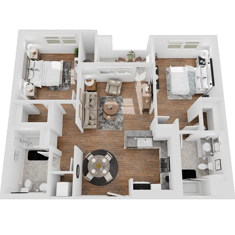 Floor plan Merlot