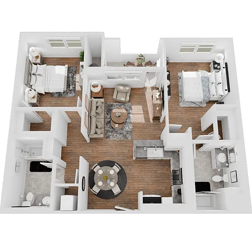 Floor plan Merlot