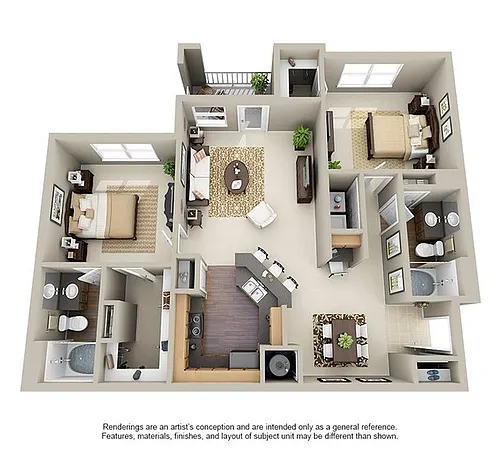 Floor plan B1
