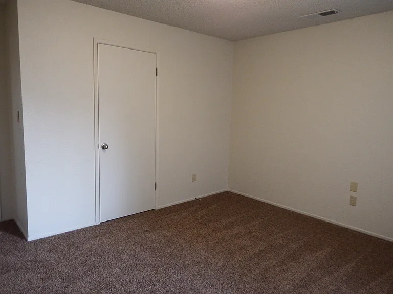 Large master bedroom with 2 closets.
