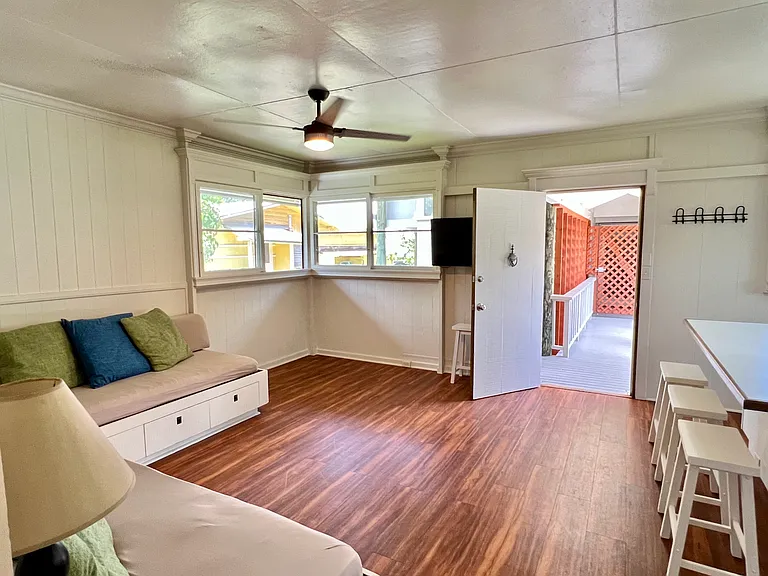 open living room and kitchen