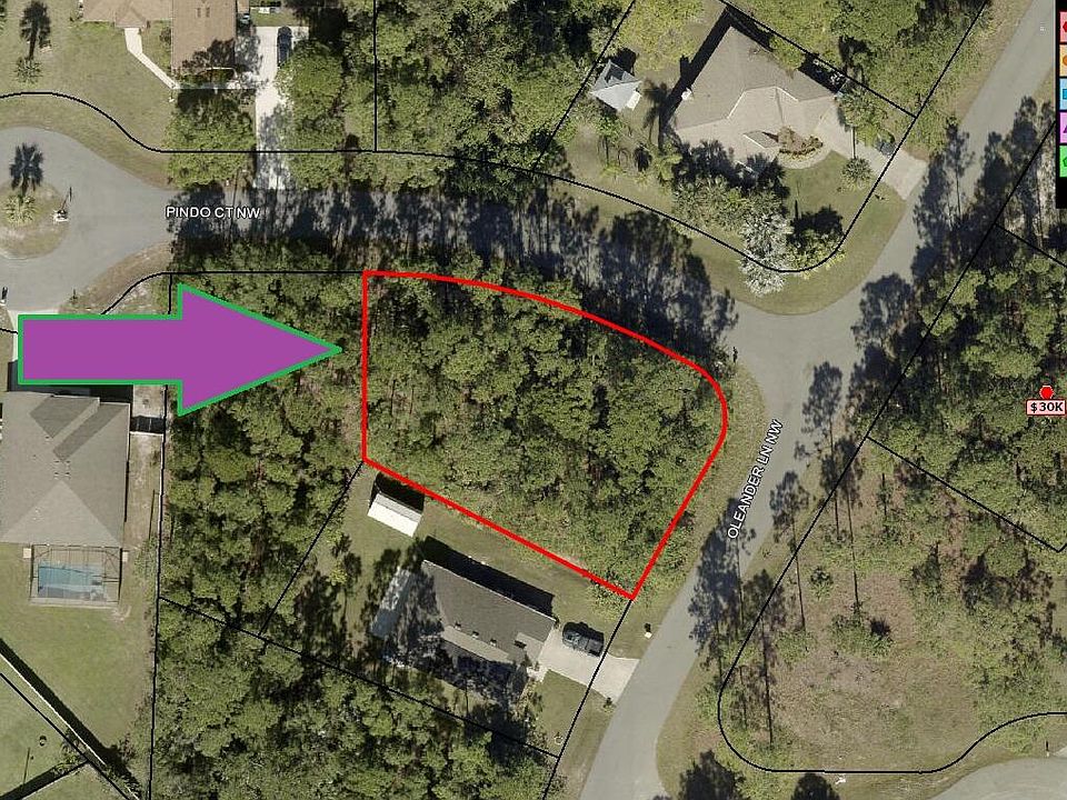2nd image of 556 Oleander Ln NW Lot On