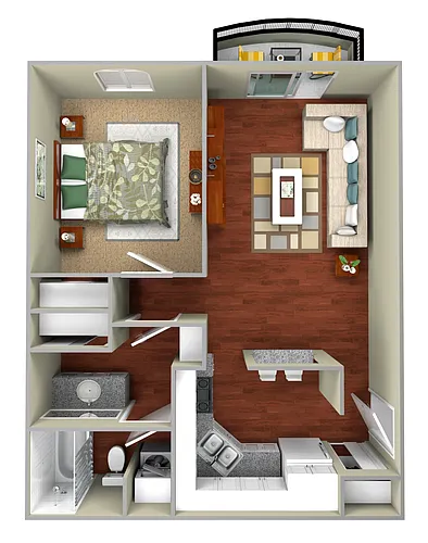Floor plan Bordeaux