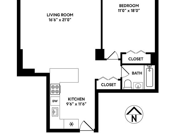 2nd image of 333 E 30th St APT 16N
