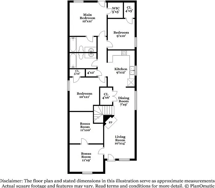 4 bed, 2.0 bath, 1350 sqft, $1,525 — Photo 2