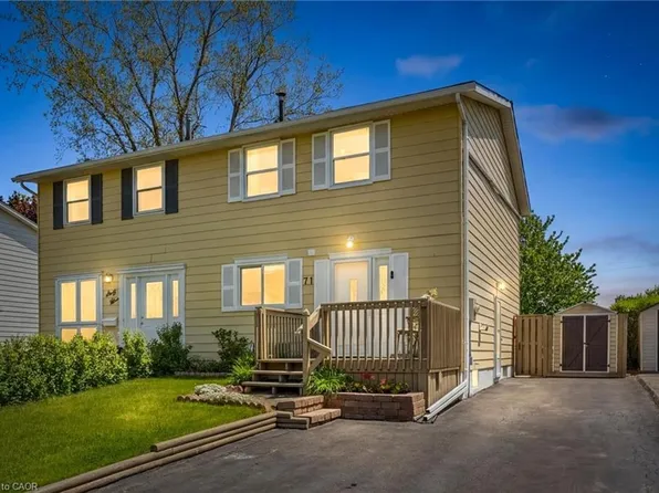 71 Blackhorne Dr, Kitchener, ON N2E 1T5