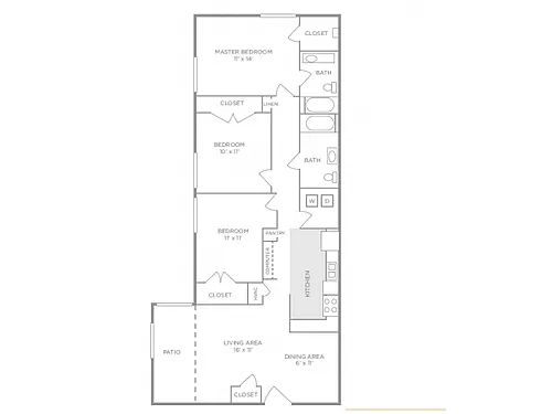 Floor plan The Cypress (East)